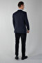 Pck 24207 Mono Collar-Dual Slit-6 Dr Kls Jacket Navy Blue - 2