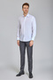 White Regular Fit Classic Collar Men's Shirt - 4