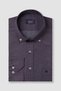 Lilac Regular Fit Cotton Pasha Collar Basic Sports Shirt - 6