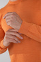 Men's Orange Crew Neck Wool Knitwear - 4