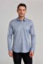 Platinum Regular Fit Blue Men's Shirt