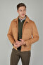Men's Short Cashmere Coat Camel