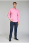 Pink Regular Fit Cotton Button-Down Collar Shirt - 2