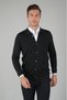 Wool Black Men's Knitwear Cardigan Wool - 5
