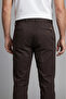 Brown Pocket Zippered Classic Sports Trousers - 2