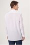 White Regular Fit Cotton Basic Sports Shirt - 2