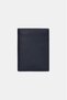 Men's Patterned Leather Wallet Navy - 4