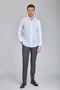 White Regular Fit Classic Collar Men's Shirt - 2