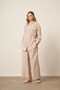 Women's Comfortable Modal Pocket Suit Beige 30717 - 5