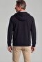 Men's Cotton Black Tracksuit Top - 5