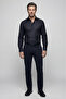 Black Regular Fit Cotton Pocketless Classic Collar Shirt - 4