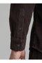 Brown Regular Fit Cotton Velvet Dark Shirt - 4