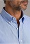 Blue Regular Fit Cotton Oxford Sport Shirt - 3