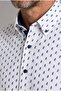 Ecru Regular Fit Pocketless Short Pasha Collar Shirt - 3