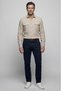 Brown Regular Fit Cotton Pasha Collar Sports Shirt - 5