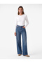 Jeans Wide Leg Pocket Cotton - Wide Leg Jean