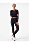 Slim Fit Back Detailed Long Sleeve Crew Neck Sports T-Shirt
