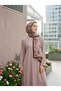 Organic Viscose Silk İnci̇ra Shal - Floral Pattern - 2