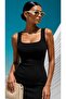 Square neck mini knit tr093 black - 4
