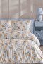 Fitted Sheet Duvet Cover Set Single Branch Blue