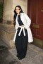 Front Buttoned Belted Cashmere Coat - 2