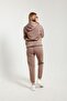 3 Thread Women's Tracksuit Set with Hooded Kangaroo Pocket, Soft Fleece Inside, Top and Bottom - 6
