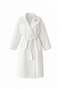 Front Buttoned Belted Cashmere Coat - 3