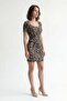 Open Back Short Dress - 3