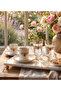 Queen Bee 2-Person Decorated Coffee Side Water Glass 6-Piece Coffee Cup Set - 2