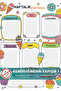 Colorful Weekly Planner, Writable and Erasable Smart Paper, Magic Paper, Wall Planner
