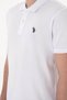 Gtp04Iy026 White Men's Polo Neck T-Shirt Pu-8731 - 6