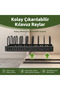 Multi-Purpose Rail Kitchen Utensil Organizer for Pans, Pots, Spice Rack, and under Counter, Above Counter Organizer - 7