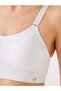 Utica Soft & Flexible Covered Sports Bra White - 3