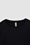 100% Cotton Relax Fit Crew Neck Basic Plain Short Sleeve T-Shirt Girls Z5095A623Sm - 8