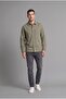 Boxy Fit Polo Collar Double Pocket Cotton Long Sleeve Shirt H4590Ax26Au