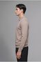 Standard Fit Half Zip Polo Collar Knitwear Basic Sweater H7595Ax26Au - 3