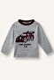 Oversize Basic Car Patterned Sweater for Baby Boy H9286A526Wn - 5