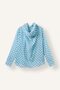 Regular Fit Drape Collar Polka Dot Patterned Chiffon Blouse I8696Ax26Au - 6