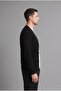 Standard Fit V-Neck Buttoned Knitwear Basic Cardigan H9854Ax26Au - 3