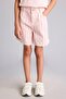 100% Cotton Striped Gabardine Shorts for Girls I5502A826Hs - 4