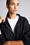 Ultra Soft Oversize Zippered Hooded Pocket Basic Sweatshirt Cardigan H5189Ax26Au - 3