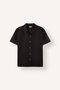 Regular Fit Resort Collar Buttoned Linen Blend Short Sleeve Shirt H4673Ax26Au - 5