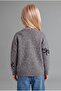 Ribbon Patterned Crew Neck Knitwear Basic Cardigan Baby Girl I4958A526Wn - 4