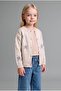 Star Patterned Crew Neck Knitwear Basic Cardigan Baby Girl I4958A526Wn - 2