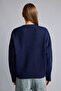 Oversize Crew Neck Drop Shoulder Basic Knitwear Sweater F3895Ax25Wn - 5