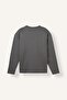 100% Cotton Regular Fit Crew Neck Contrast Detailed Long Sleeve Basic T-Shirt H8358Ax26Au - 8