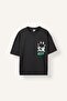 100% Cotton Boxy Fit Smileyworld Printed Short Sleeve T-Shirt H8416Ax26Au - 6