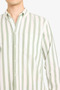 100% Cotton Regular Fit Long Sleeve Polo Collar Striped Shirt D6114Ax26Sp - 4
