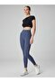 Lily - Blue High Waist Lifting Leggings