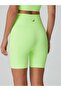 Gela High Waist Biker Shorts (12cm) Neon Green - 5